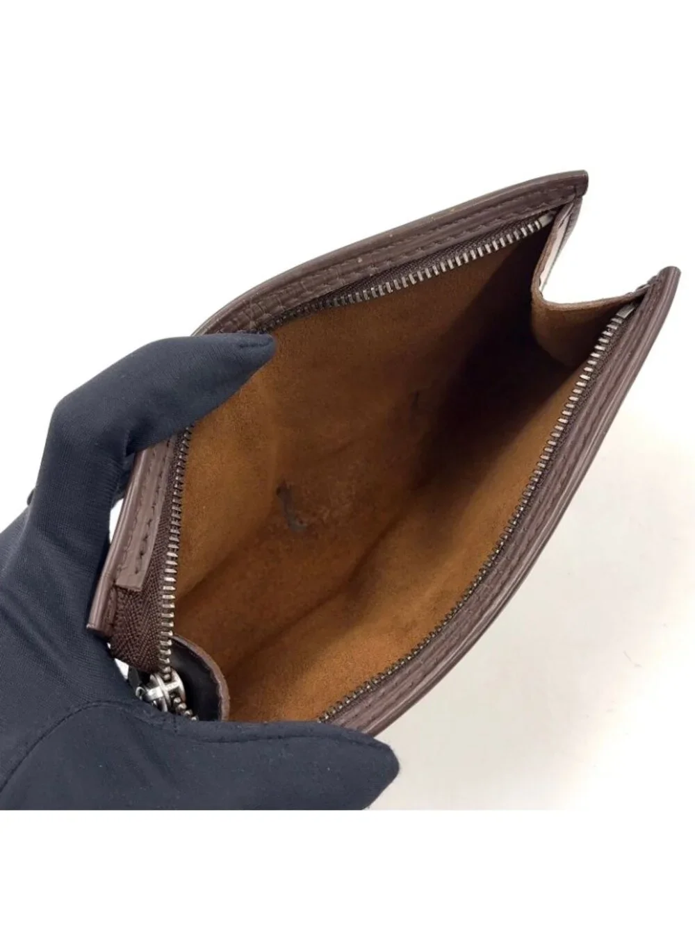Louis Vuitton Epi Leather Brown Pouch